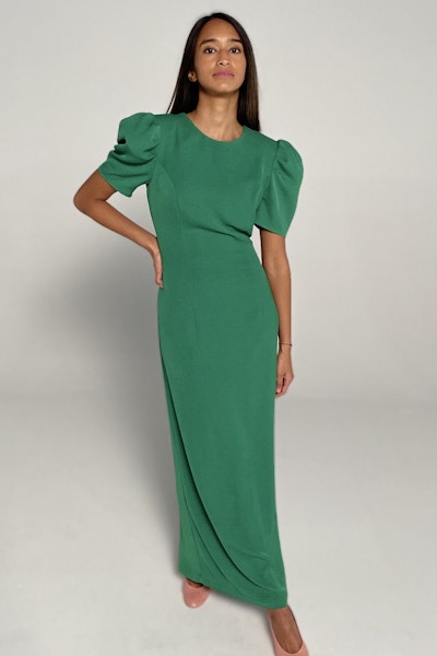 Franks London The Falcus Dress Green, £190