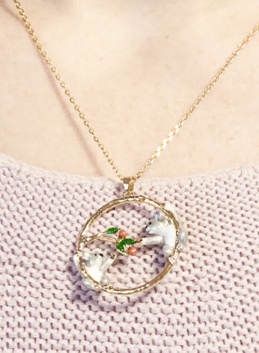 Bill Skinner Koala Hoop Pendant, £55