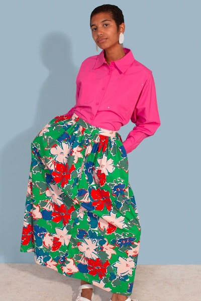 LF Markey Isaac Maxi Skirt Lyon Floral, £140