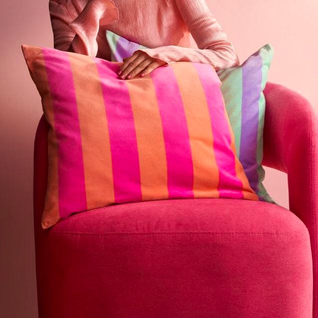 H&M Home Cotton Velvet Cushion Cover, £12.99