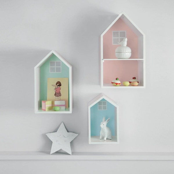Great Little Trading Co Townhouse Wall Shelves, NOW £33.60