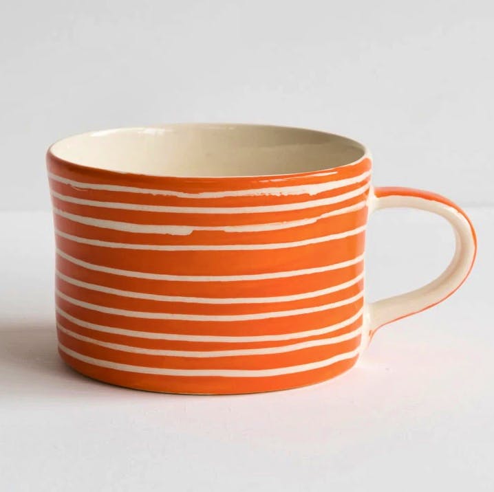 Musango Sgraffito Mug – Tangerine, £18