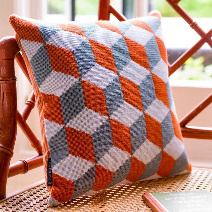 Pentreath & Hall Falling Cubes Cushions, £120