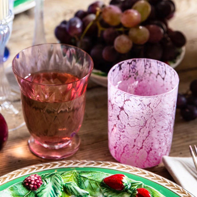 Skye McAlpine Tavola Tulip Tumbler Balloton, Cranberry, £82