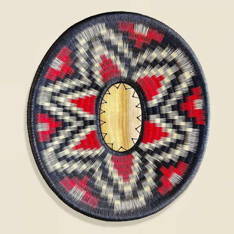 The Colombia Collective Armadillo Werregue Woven Plate, £98