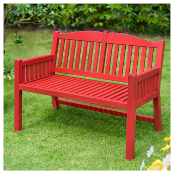 PÄRONHOLMEN Bench With Backrest