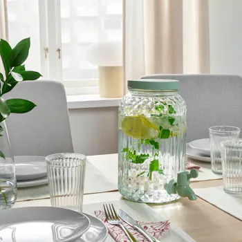 SOMMARFLÄDER Jar With Tap