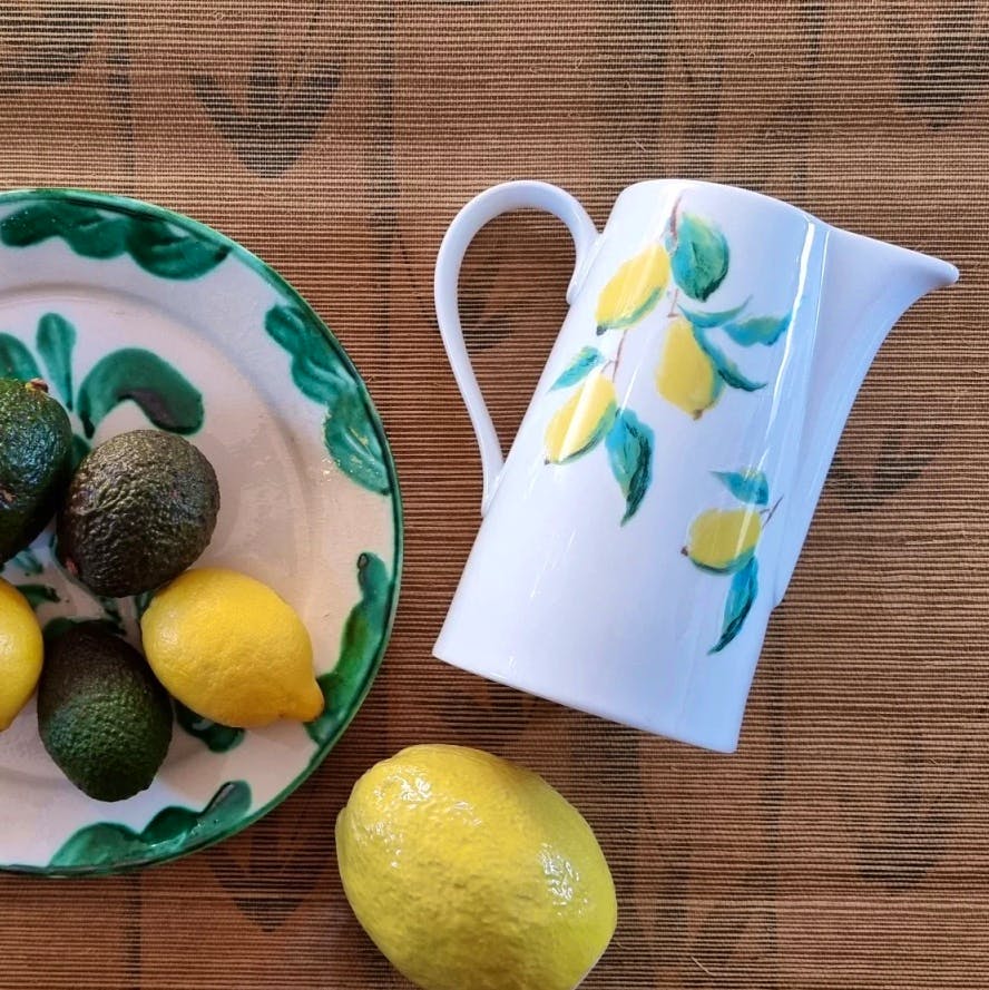 Catchii Jug Amalfi Coast Lemons, £40