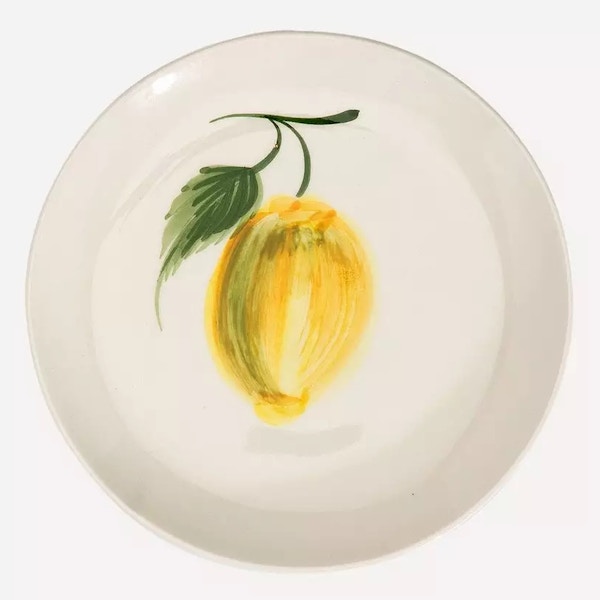 Anna + Nina Sicilian Lemon Small Ceramic Plate, £14.95