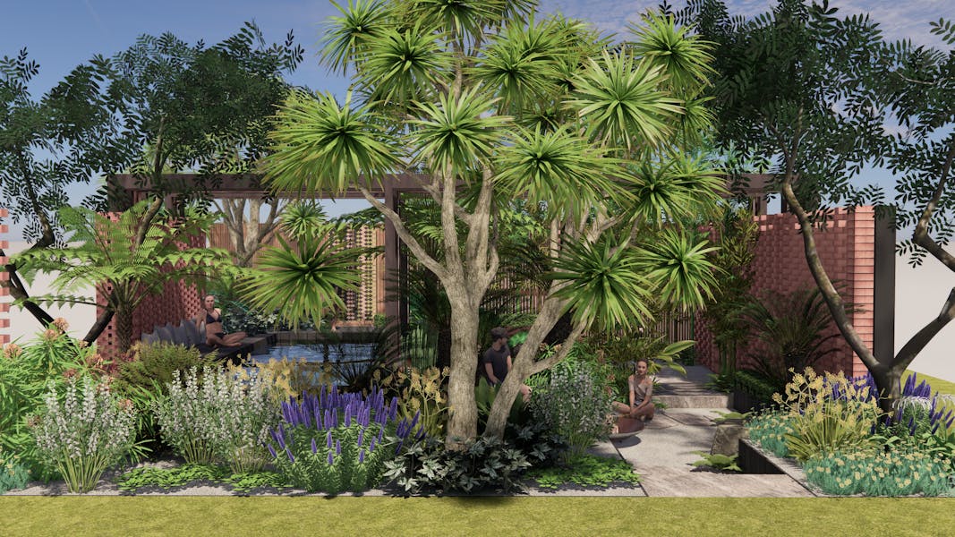RHS Chelsea Garden Ensczz