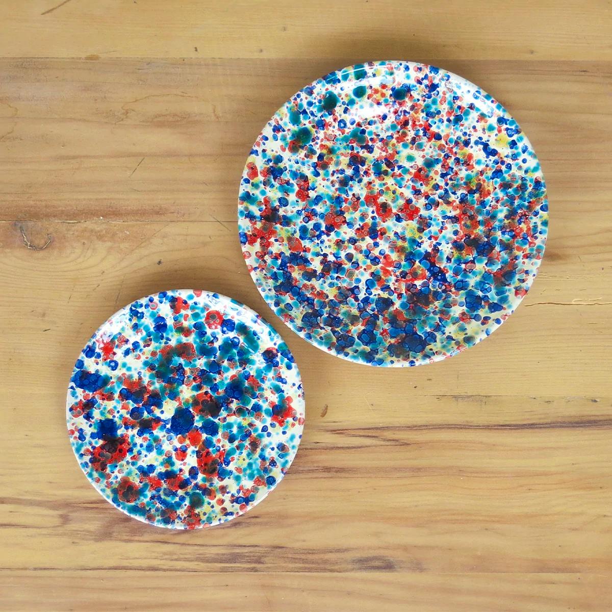 Brassica Mercantile Italian Splatterware Tableware, £15