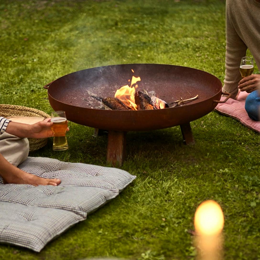 Rowen & Wren Rusted Outdoor Firepit, £106