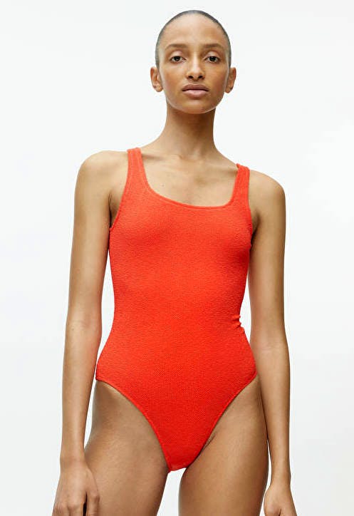 Arket Textured Square Neck Swimsuit, £55