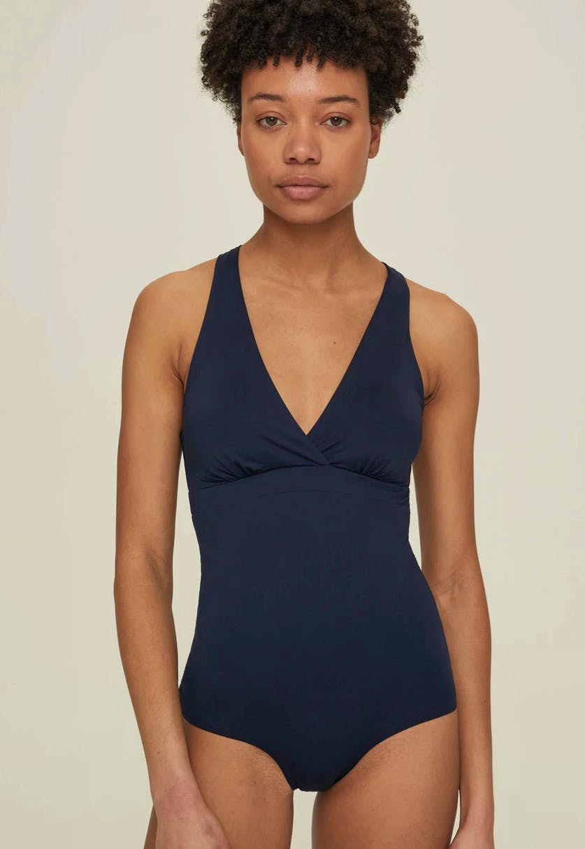 Toast Bib Cross Back Swimsuit, £135