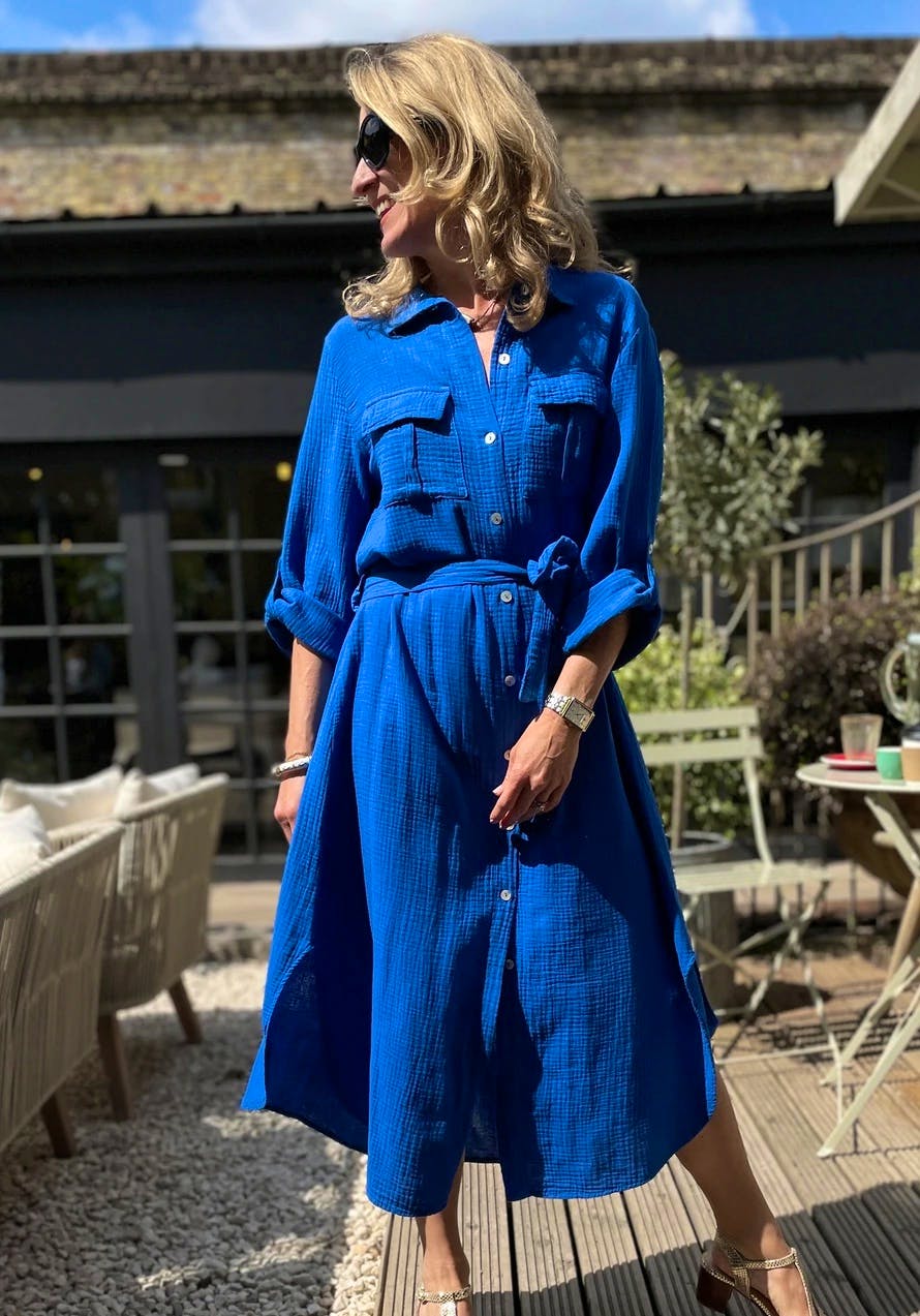 Marie & Lola Carlotta Cheesecloth Dress, £49