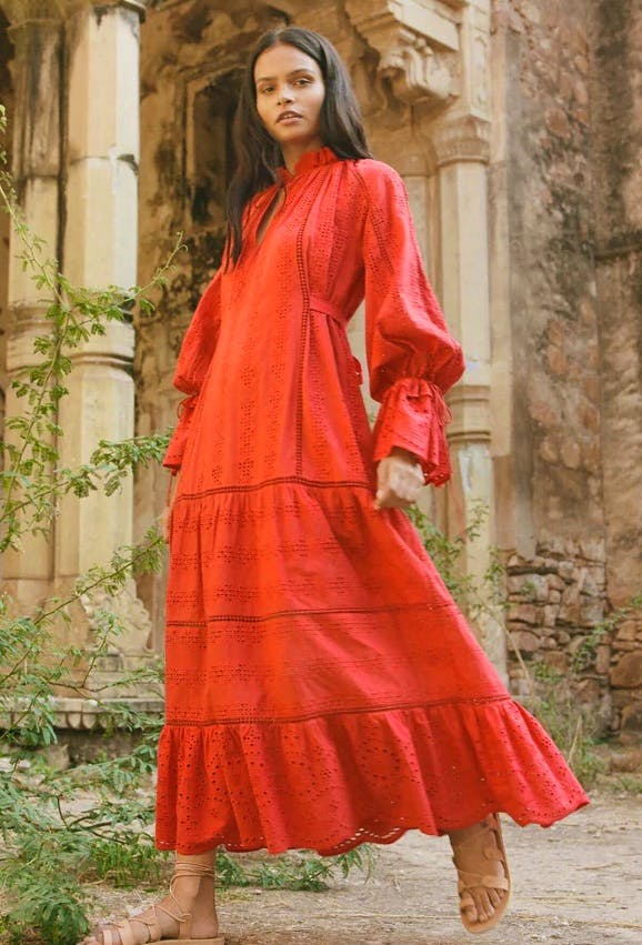 Beulah Pia Red Dress, £350