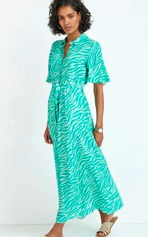 Next Angel Sleeve Shirt Dress, £54