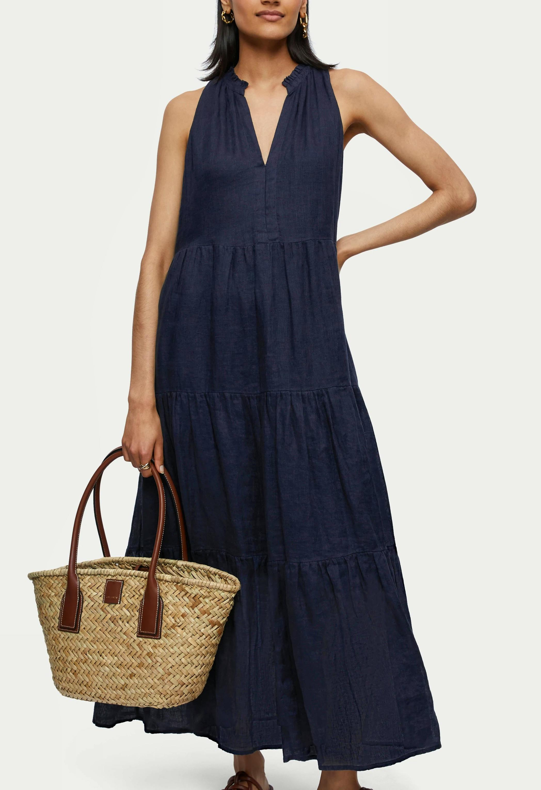 Jigsaw Gauze Linen Dress, £155