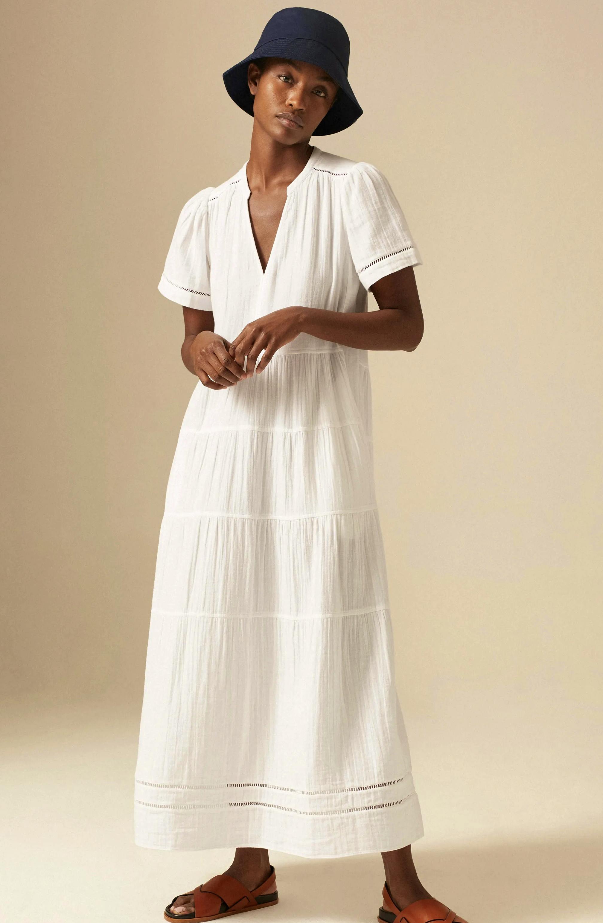 Me + Em Cheesecloth Dress, £150