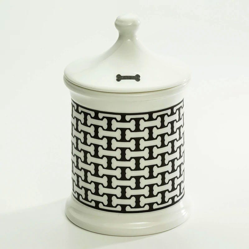 Bone Trellis Treat Jar £110