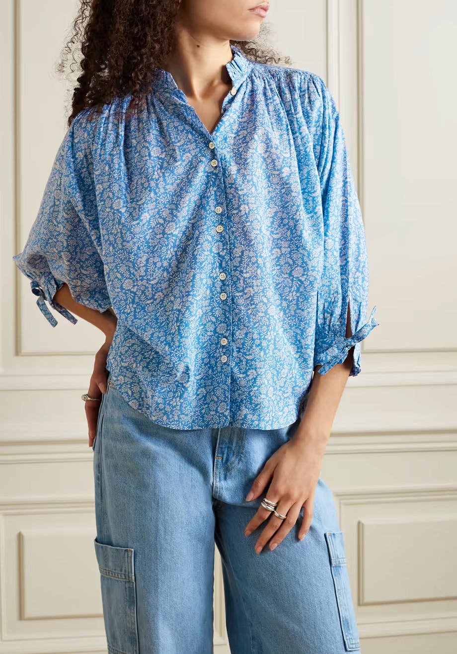 Doen Rose Floral Blouse, £172.34