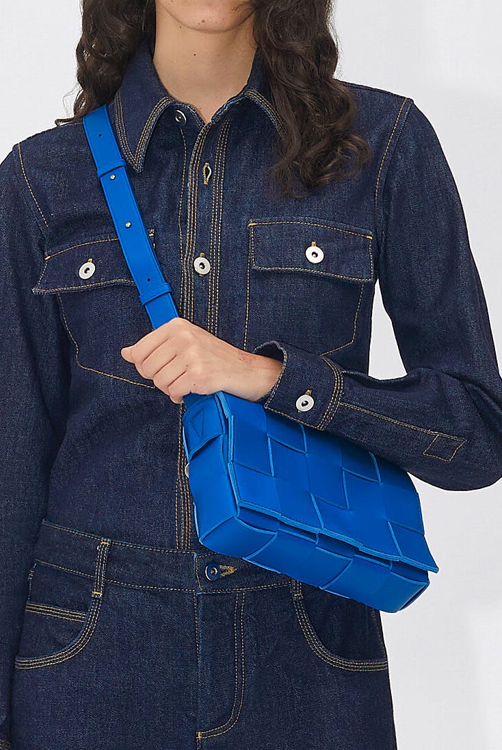 Bottega Veneta Blue Cassette Bag, £1,740
