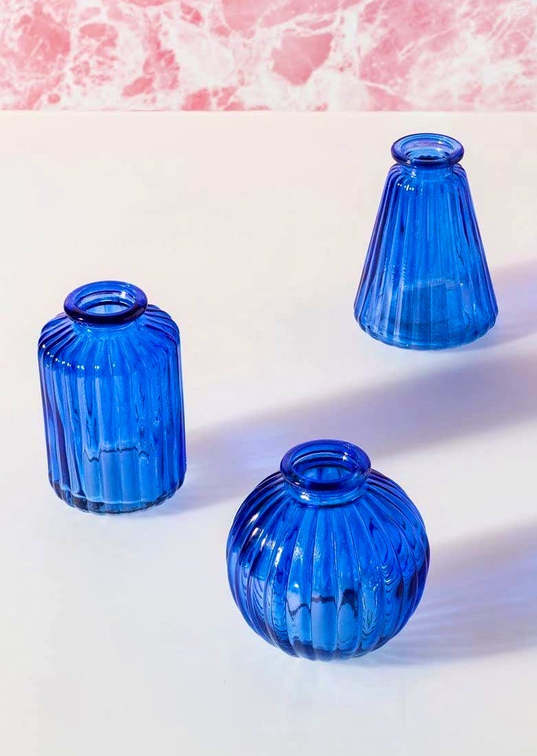 Sass & Bell Cobalt Blue Glass Bud Vases, £10.24 (Set of 3)