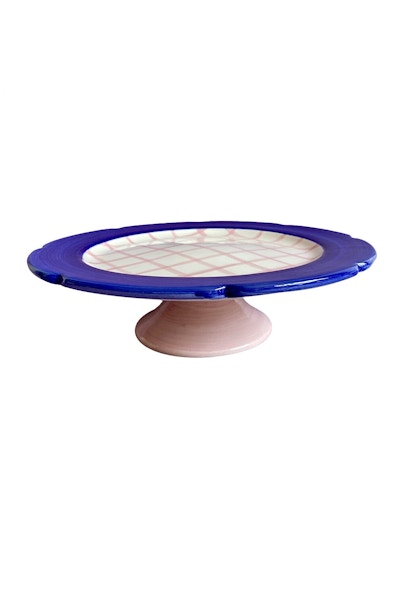 Vaisselle Blue/Pink Cake Stand, £75