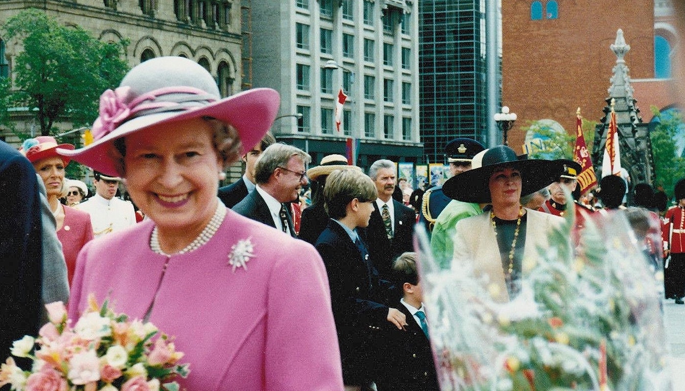 The Queen in Ottawa 1992
