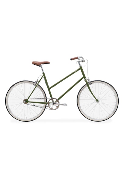 Tokyo Bike Mono Bisou Bicycle in Moss Green, £580