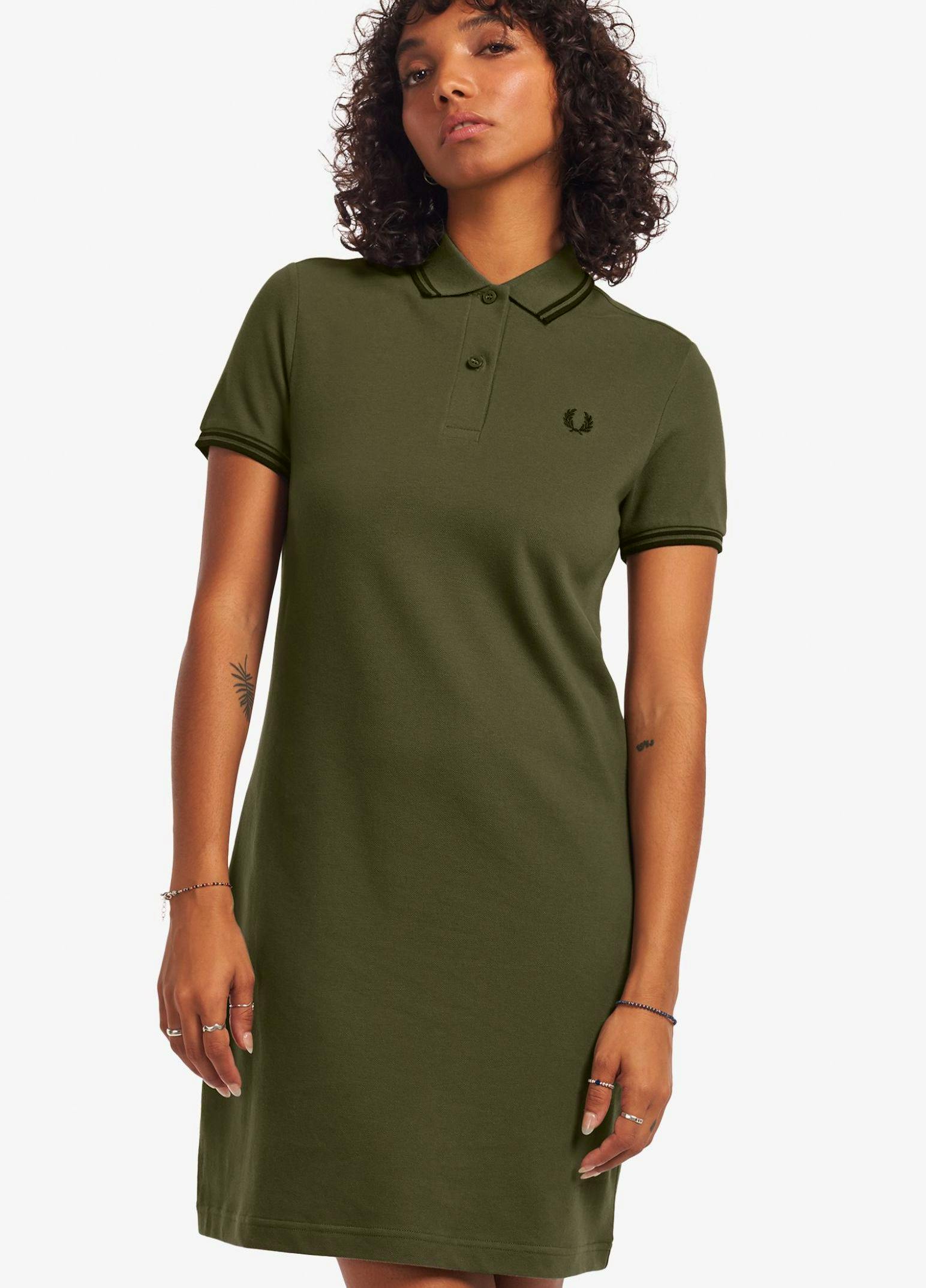 Fred Perry Twin Tipped Fred Perry Shirt Dress, £85