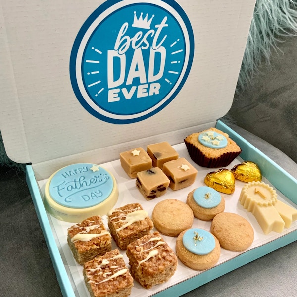 Personalised Fathers Day Afternoon Tea Hamper £12.50