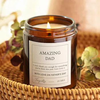 Personalised Candle