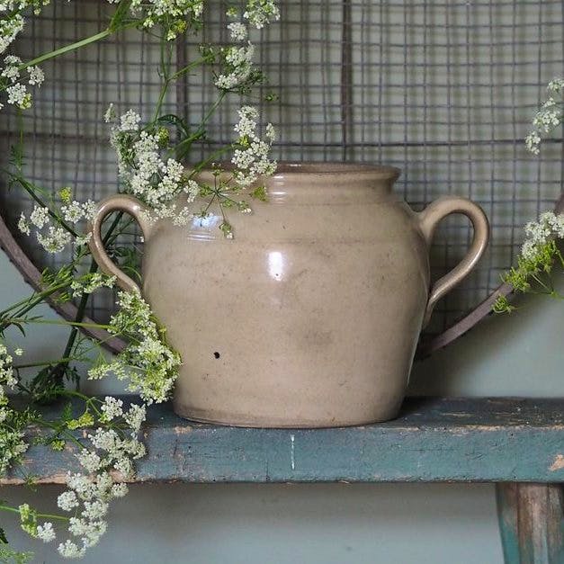 Harry & Frank Vintage French Confit Pot - Loop Handles, £48