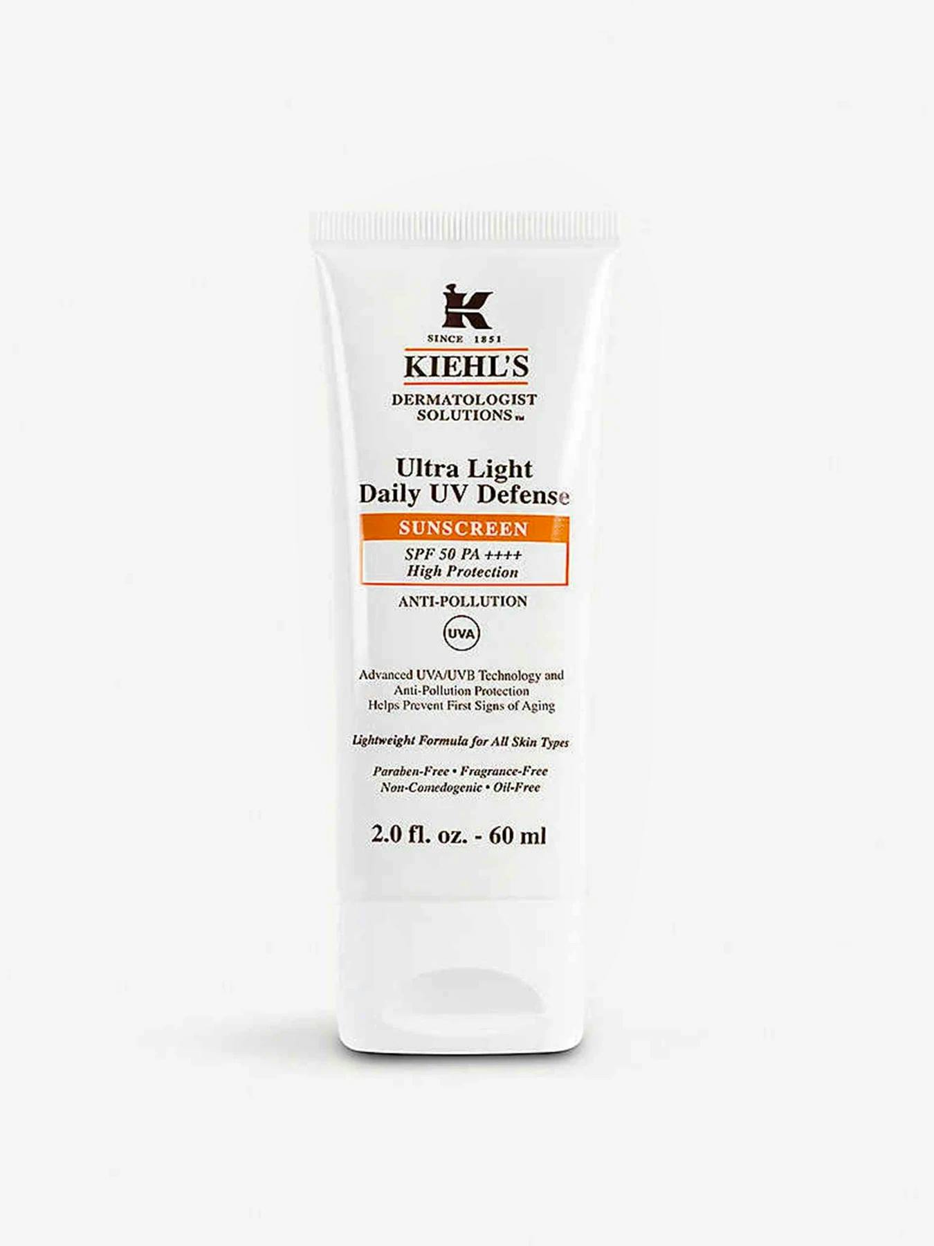 Kiehl’s SPF50 Suncream, £38