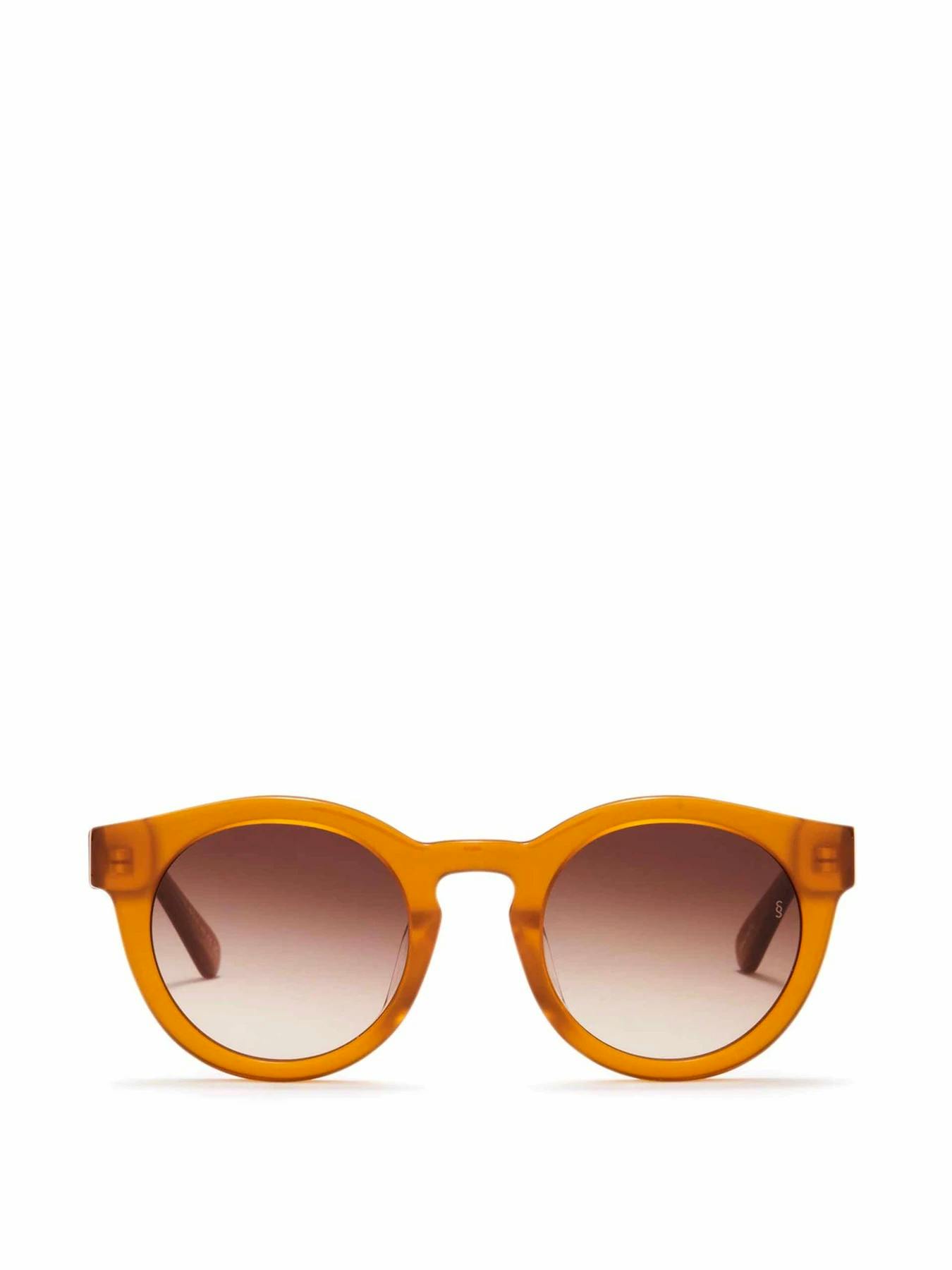 Sunday Somewhere Orange Soelane Brown Fade Sunglasses, £222