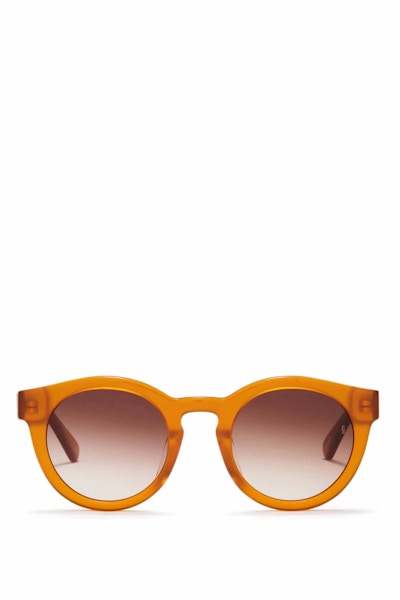 Sunday Somewhere Orange Soelane Brown Fade Sunglasses, £222