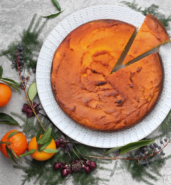 Clementine, Honey And Olive Oil Cake