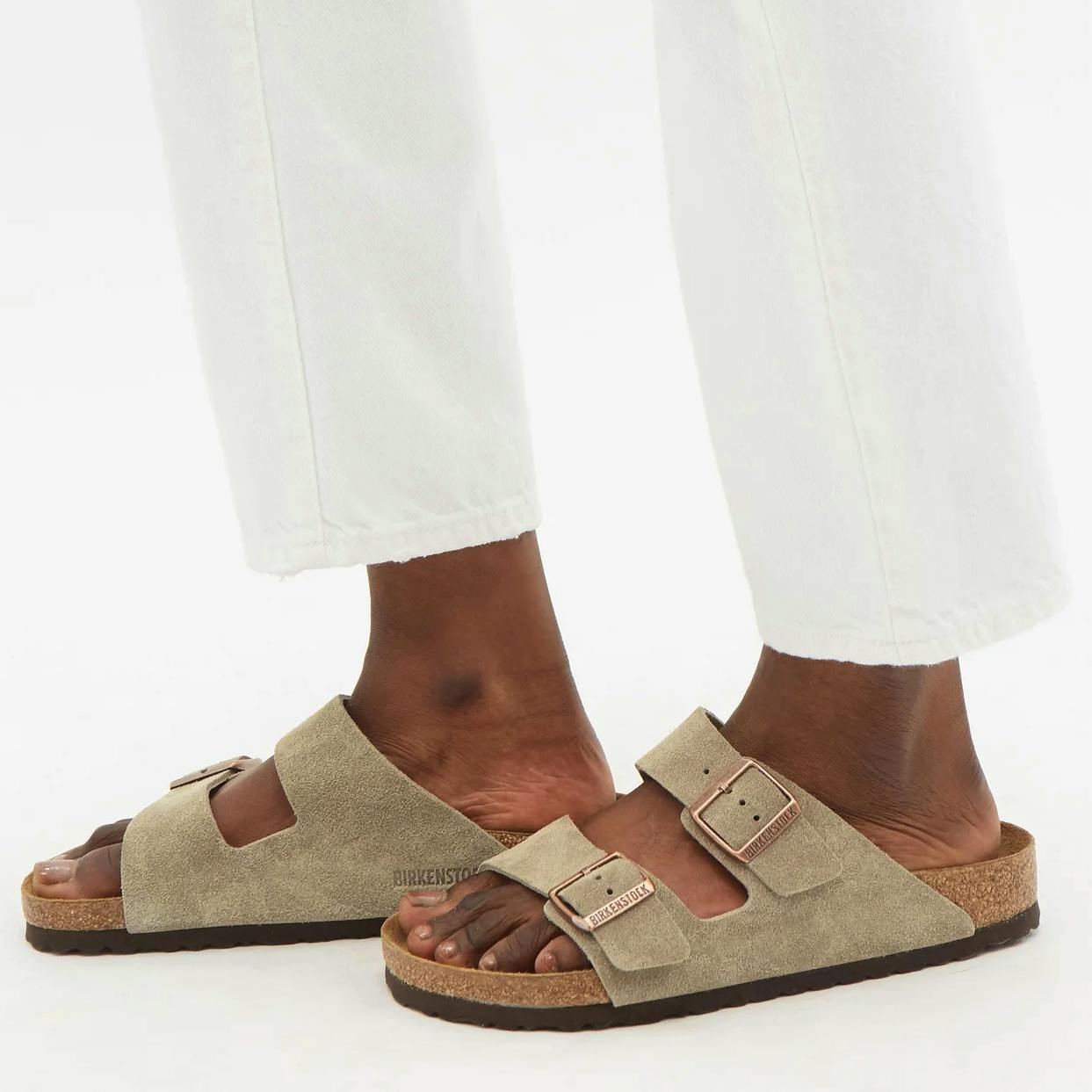 Birkenstock Arizona Suede Slides, £90