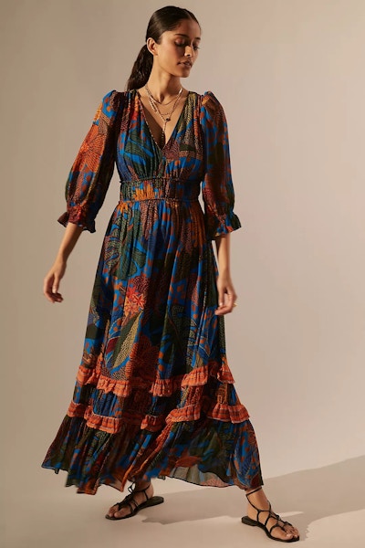 Anthropologie Farm Rio Patterned Maxi Dress, £198