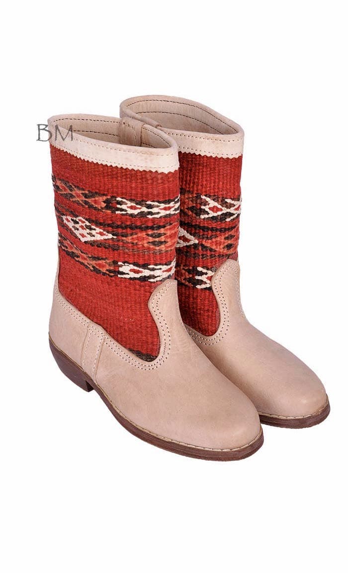 Babouche Maroc Berber Kilim Boots, €75
