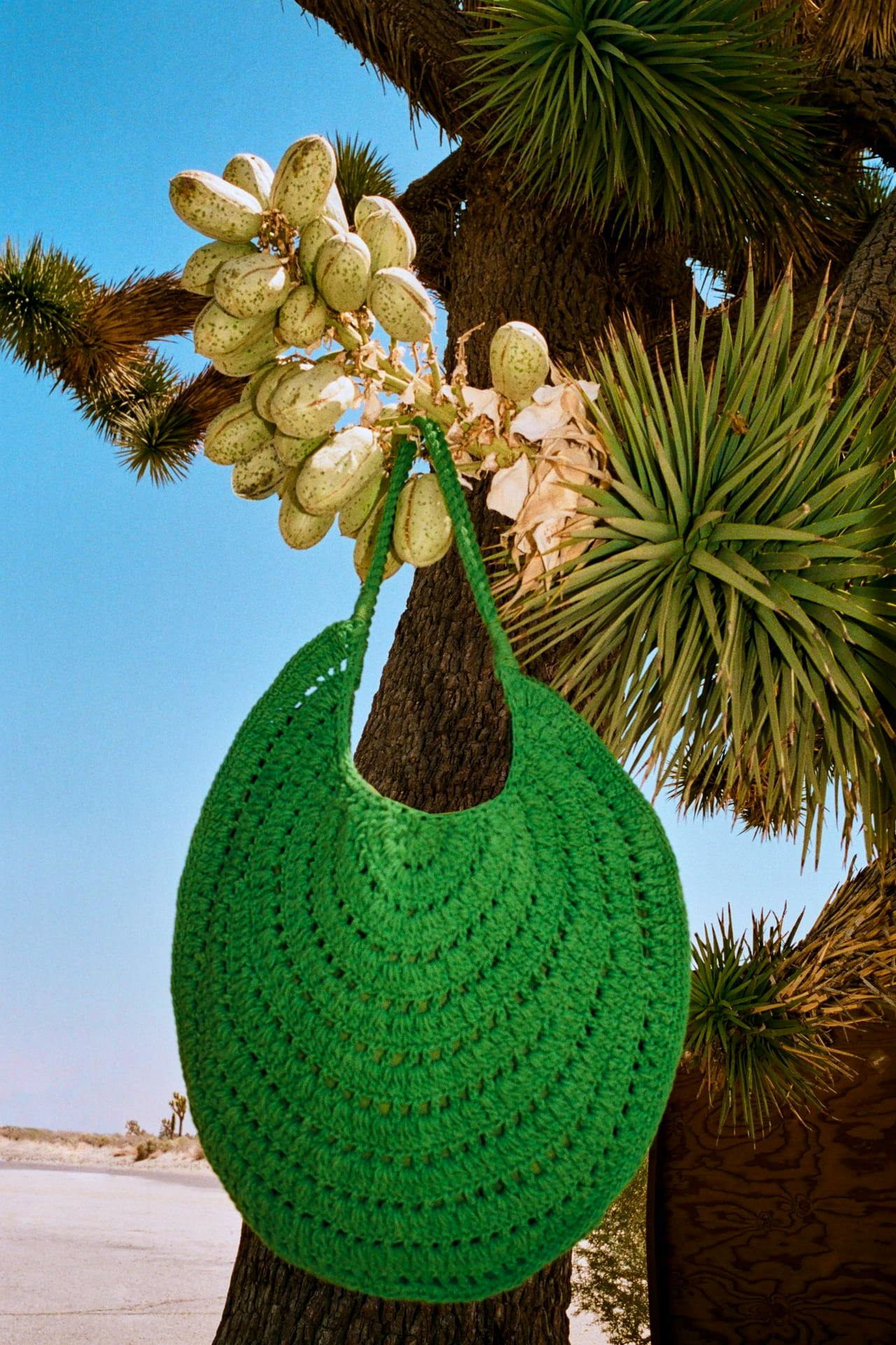 Zara Round Fabric Tote, £29.99