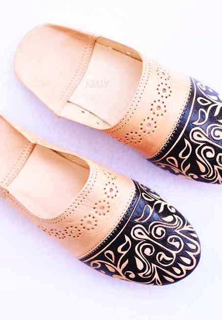 Babouche Maroc Gazelle Slippers, €27.50