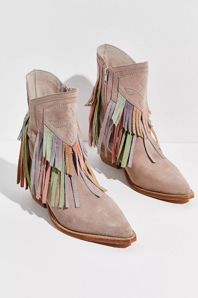 Free People Lawless Fringe Western Boots, £188