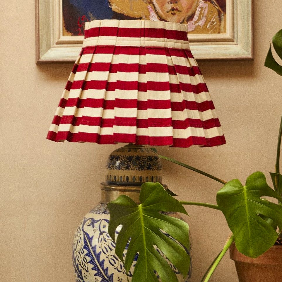 Alice Palmer Tangier Red Stripe, From £120