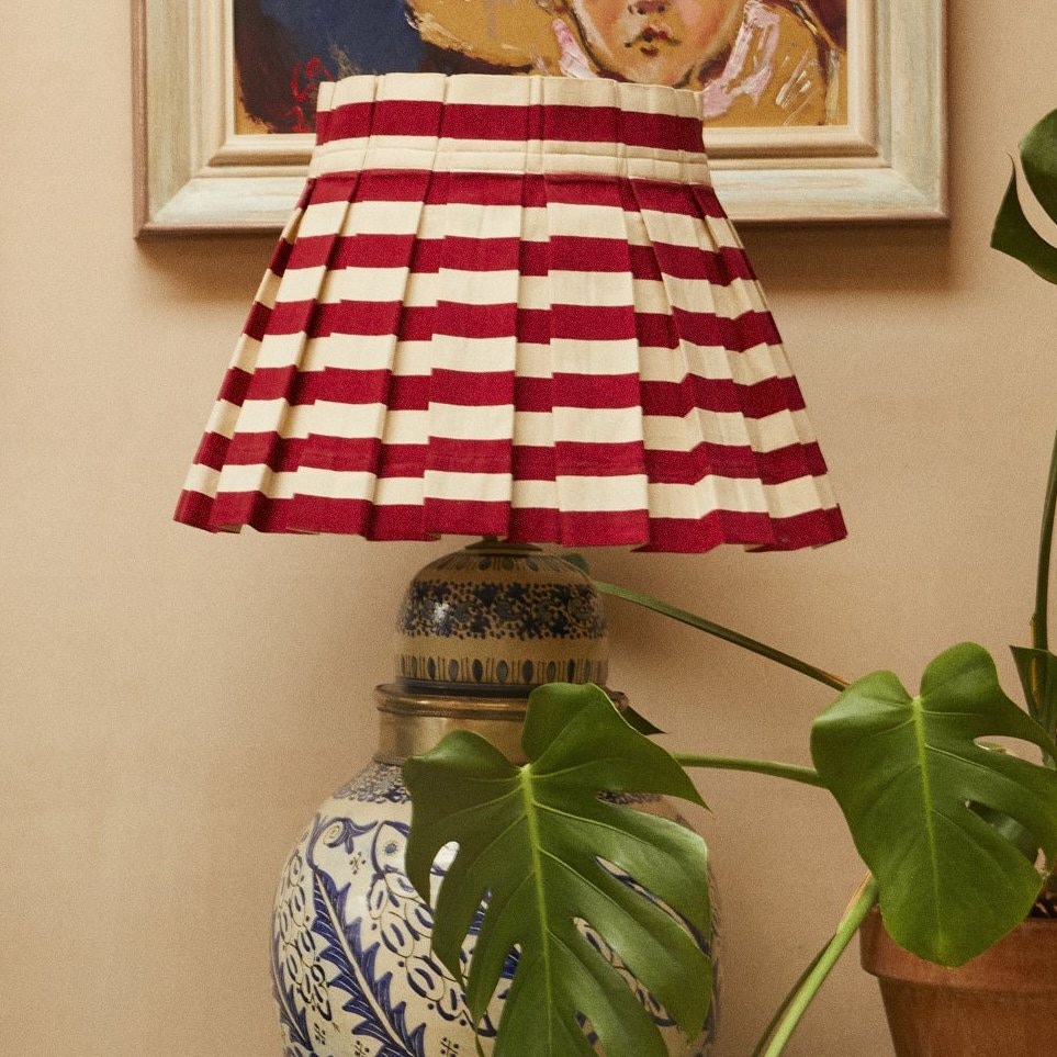 Alice Palmer Tangier Red Stripe, From £120