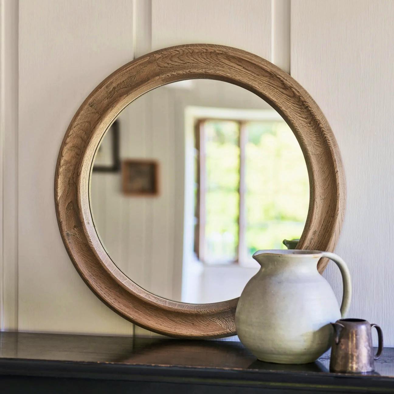 Rowen & Wren Portloe Oak Mirror, £129