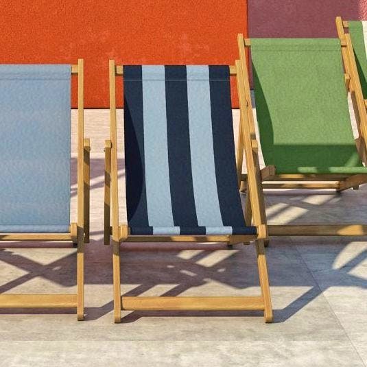 The Conran Shop Bold Stripe Deck Chair, £165
