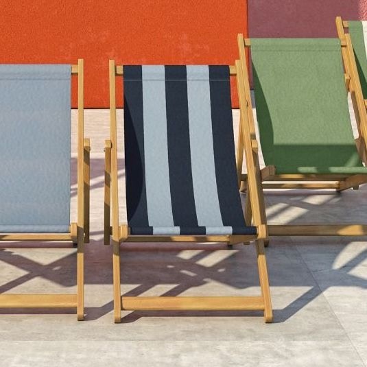 The Conran Shop Bold Stripe Deck Chair, £165