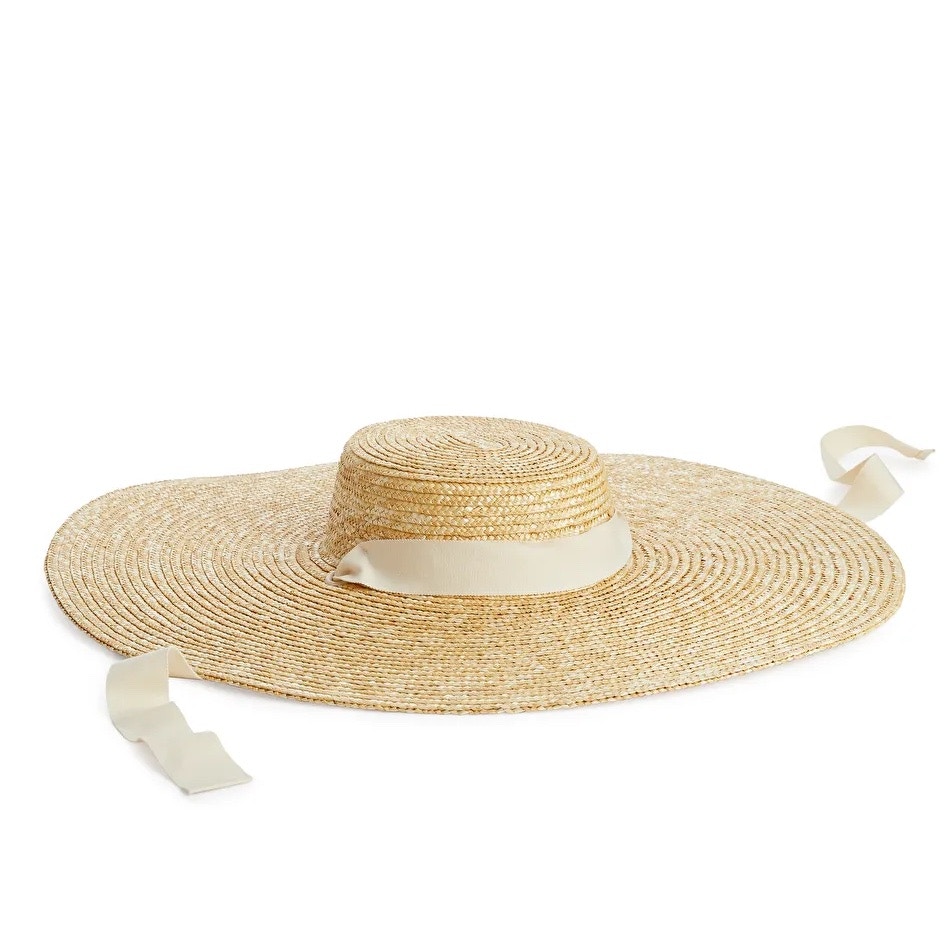 Arket Wide Brim Straw Hat, £55
